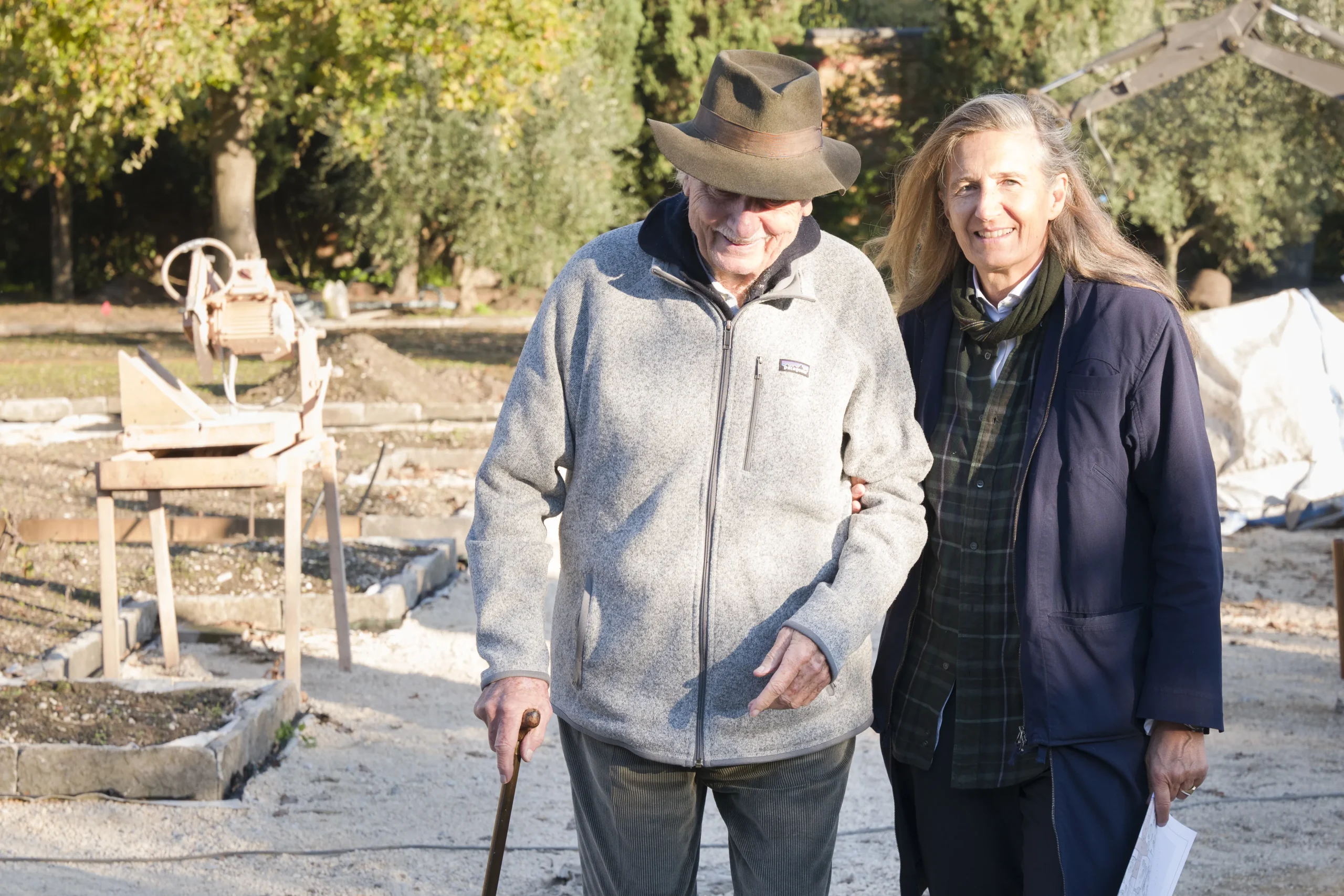 Architetto Paolo Pejrone e Presidente Adele Re Rebaudengo