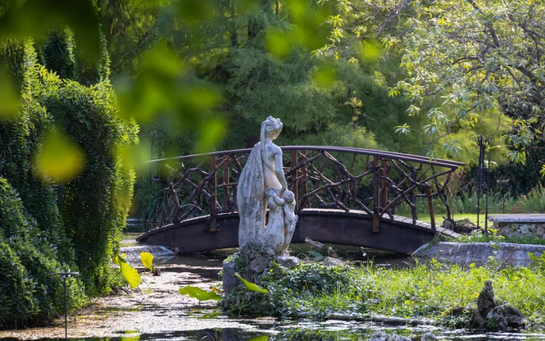 Giardino Winter, tra Ottocento ed elettromagnetismo